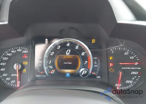 2019 Chevrolet Corvette Stingray from USA, damaged, VIN 1G1YB2D7XK5101870